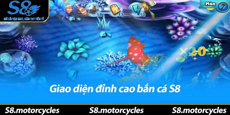 Giao diện đỉnh cao bắn cá S8